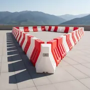 Аренда Блок водоналивной белый красный в Green Flow Hotel — ART SPACE