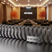 Аренда Переплётные элементы металлические формат А4 34 петли шаг 3 1 диаметр 6,4 мм черные в Delta Sirius — ART SPACE