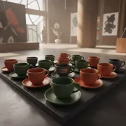 Аренда Кофейные пары для капучино в санатории «Черноморье» — ART SPACE