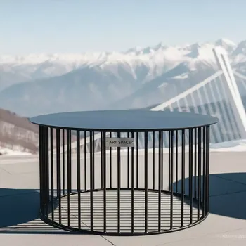 Аренда Столик журнальный металлический Florencia в Skypark Sochi — ART SPACE