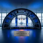 Аренда Сцена арочная 6х4 м черная в зале «Чайка» (Морпорт) — ART SPACE