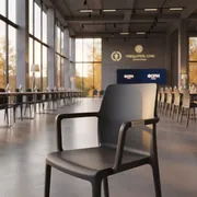 Аренда Кресло пластиковое Costa антрацит в Гранд Отель Сочи — ART SPACE