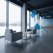 Аренда Лаунж зона Royal Family LANA XS кресла и стол светло серый в VK Stadium Sirius — ART SPACE