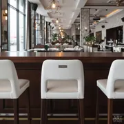 Аренда Стул барный Madera White в ресторане «D.O.M» — ART SPACE