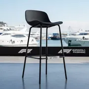 Аренда Стул барный Stig black на территории Морпорта Сочи — ART SPACE