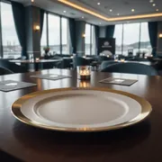 Аренда Тарелка подстановочная Freda Gold 33 см в Imeretinskiy Hotel — ART SPACE