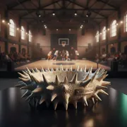 Аренда Блюдо Элит Морской Ёж D 160 Н 145 мм в лофте «Студия 21» — ART SPACE
