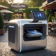 Аренда Машина печатная цифровая Ricoh Pro C7200 в ресторане «Плакучая Ива» — ART SPACE