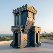 Аренда Скалодром аттракцион Крепость в Radisson Collection Paradise — ART SPACE