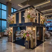 Аренда Шатер двускатный 3х3 в ресторане «Sanremo» — ART SPACE