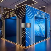 Аренда Фотозона угловая светодиодная 300х300 см в Radisson Blu Resort & Congress Centre — ART SPACE