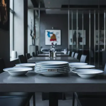 Аренда Набор тарелок суповых Filet Bleu в ресторане «Brunello» — ART SPACE