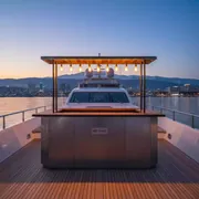 Аренда Бар "Пей и ешь" на VIP теплоходе (Морпорт Сочи) — ART SPACE
