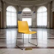 Аренда Стул ИЗО пластик желтый в санатории «Заполярье» — ART SPACE