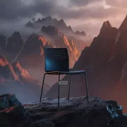 Аренда Стул Adde черный на площадке Rosa Peak (2320м) — ART SPACE