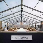 Аренда Шатер двускатный 15х45 м на Сочи Автодроме — ART SPACE