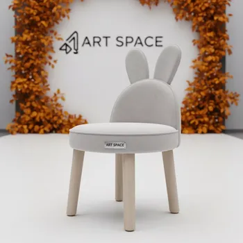 Аренда Стул детский пластиковый Rabbit Baby Velvet Finish в конгресс-холле отеля Жемчужина — ART SPACE