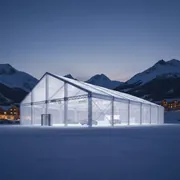 Аренда Тентовая конструкция из ферм для Global Авто в Novotel Resort — ART SPACE