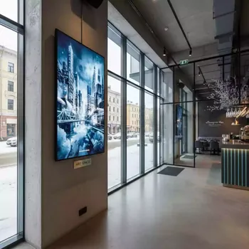 Аренда Панель информационная BenQ PL460 в ресторане «Плакучая Ива» — ART SPACE