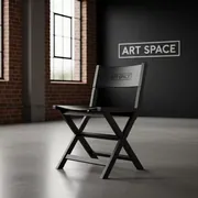 Аренда Стул складной Gunde Black в лофте «Студия 21» — ART SPACE