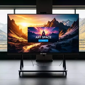 Аренда Интерактивная панель CleverTouch 86 дюймов 4K Ultra HD в Golden Tulip Rosa Khutor — ART SPACE