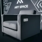 Аренда Стул R микровелюр серый в Red Arena — ART SPACE