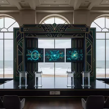 Аренда Комплексы сценические 8 в пляжном клубе Del Mar — ART SPACE