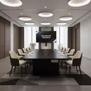 Аренда Стол Lavalin D150 черный 150 см в Mövenpick Hotel — ART SPACE
