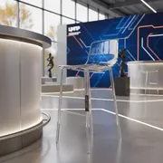 Аренда Стул барный прозрачный X Treme BSL в отеле «Звездный» — ART SPACE