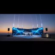 Аренда Техническое оснащение презентации BMW X3 на пляже «Мандарин» — ART SPACE