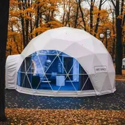 Аренда Шатер сферический Sphere RT 50D 8 в санатории «Металлург» — ART SPACE