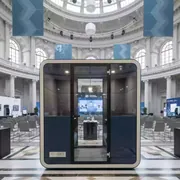 Аренда Кабина офисная акустическая Buddy Hub на арене «Фишт» — ART SPACE