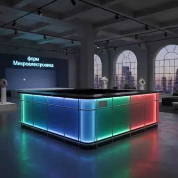 Аренда Стойка барная пластиковая светящаяся Cordiale Corner Lighting в Stella di Mosca — ART SPACE