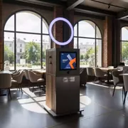 Аренда Стойка Gif в ресторане «Sanremo» — ART SPACE