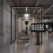 Аренда Фотозона радужка глаза в Сочи Парк Отеле — ART SPACE