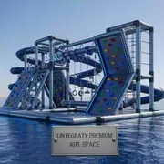 Аренда Полоса препятствий водная Индиана в Novotel Resort — ART SPACE