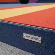 Аренда Ковровой дорожки для лестницы 50 м² в ледовой арене «Шайба» — ART SPACE