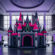 Аренда Батут замок принцессы в санатории «Русь» — ART SPACE