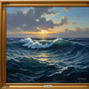 Аренда Картина Айвазовский Иван № 05 в ледовом дворце «Роза Хутор» — ART SPACE
