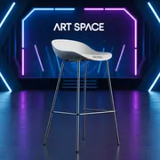 Аренда Стул пластиковый полубарный Babila в VK Stadium Sirius — ART SPACE