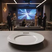 Аренда Тарелка закусочная Steelite Spyro 210 мм в ресторане «Плакучая Ива» — ART SPACE