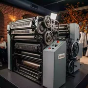 Аренда Печатная машина офсетная Vektor WIN 564 в ресторане «Сыроварня» — ART SPACE