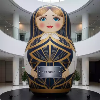 Аренда Матрешка надувная в Delta Sirius — ART SPACE