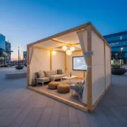 Аренда Шатер лаунж 4х3 м в VK Stadium Sirius — ART SPACE