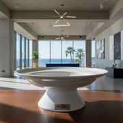 Аренда Блюдо фуршетное на ножке Steelite Spyro 370х370 мм в Swissôtel Resort Sochi Kamelia — ART SPACE