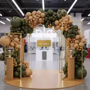 Аренда Декор фотозона из камуфляжных шаров в Red Arena — ART SPACE