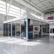 Аренда Пагода "Лондон" 5х15 м остекленная в ледовом дворце «Роза Хутор» — ART SPACE