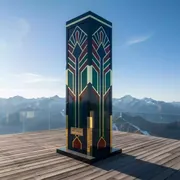 Аренда Тотем Mono 1,5х3 м на площадке Rosa Peak (2320м) — ART SPACE