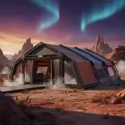 Аренда Шатер трансформер премиум бизон 4х4 в Gamma Sirius — ART SPACE