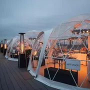 Аренда Шатры Шатросфера для фуд кортов и кейтеринга в ресторане «D.O.M» — ART SPACE